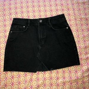 'ZARA' Denim Skirt